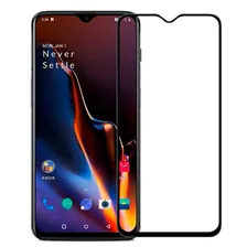 Защитное стекло 4D для OnePlus 7 черное