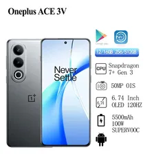 OnePlus Смартфон OnePlus новый смартфон OnePlus ACE 3v CN 12/256 ГБ, серый
