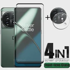 4-в-1 Для Oneplus 11 Стекло Для Oneplus 11 Закаленное Стекло Защитная Изогнутая Защитная пленка 9H для экрана Oneplus 10 Pro 11 Стекло объектива