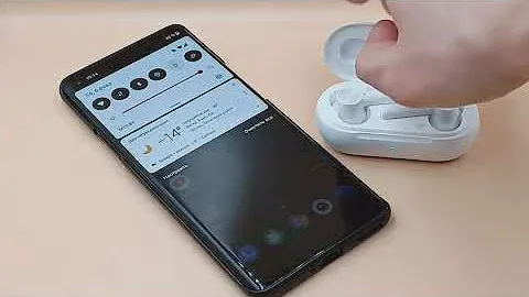 Синхронизация наушников OnePlus Buds Z со смартфоном OnePlus 8 Pro