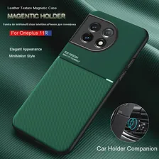 Для Oneplus 11R Противоударный Чехол Магнитный Автомобильный Держатель Кожаный Силиконовый Чехол Oneplus 11/Oneplus 10T Чемодан Oneplus Ace2 Ace Pro